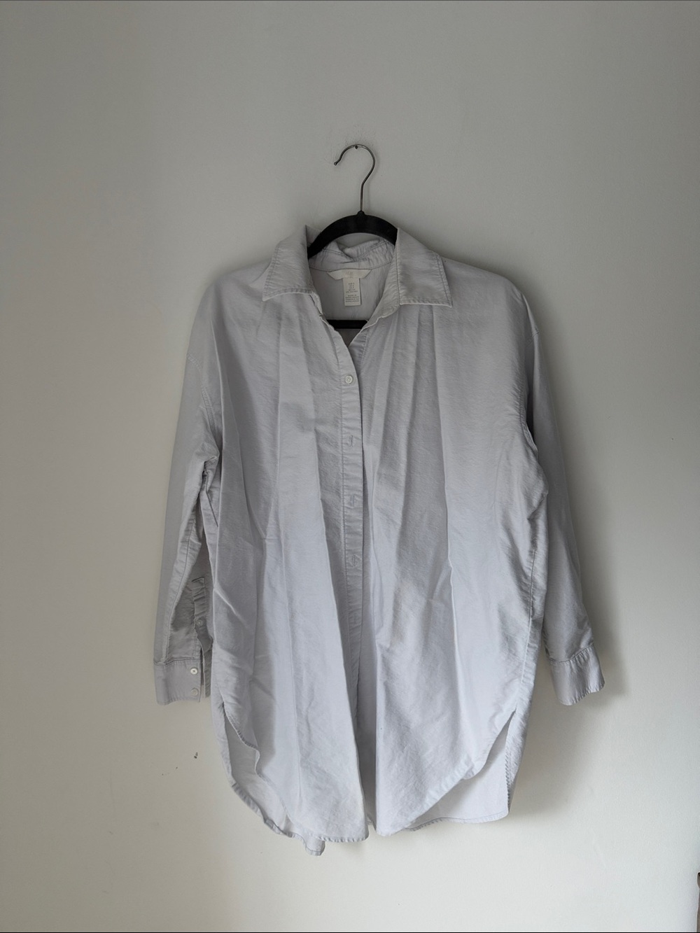 H&M Oversized Classic Button-Up Shirt
